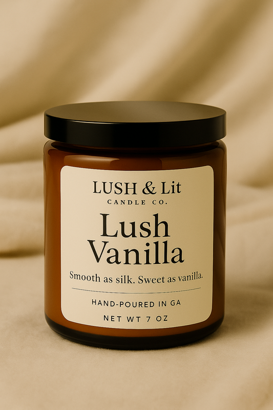 Lush Vanilla -Smooth as silk. Sweet as Vanilla