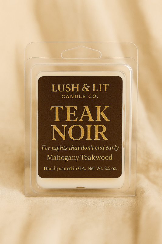 Teak Noir -For nights that don’t end early.
