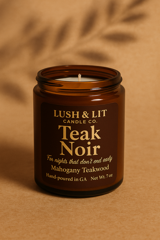 Teak Noir- For the Nights that don’t end early.