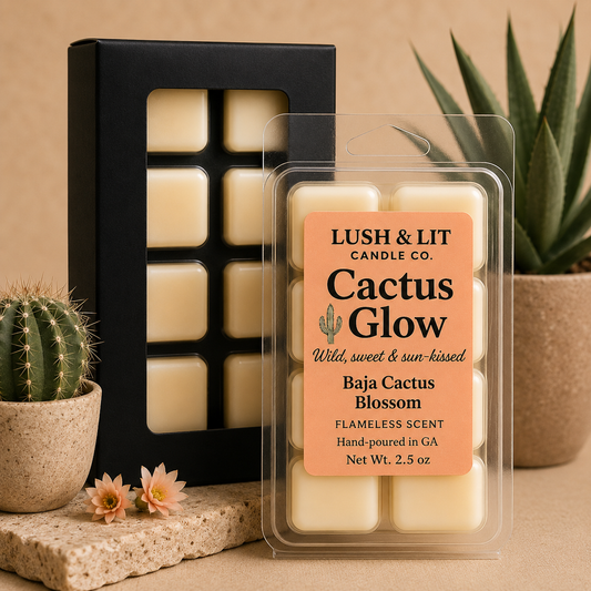 Cactus Glow Wax Melt- Wild, sweet & sun-kissed