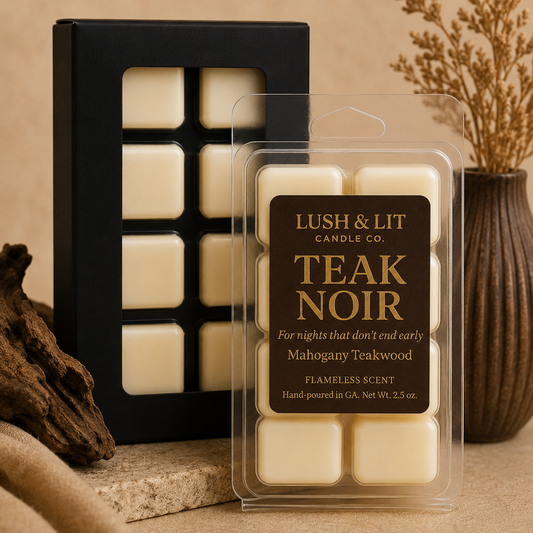 Teak Noir -For nights that don’t end early.
